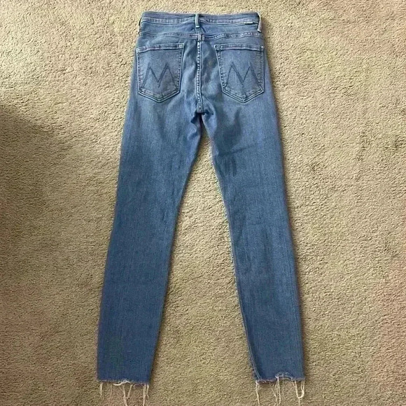 MOTHER The Flycut Stunner Ankle Fray in Final Frontier Size 26 - Picture 3 of 7